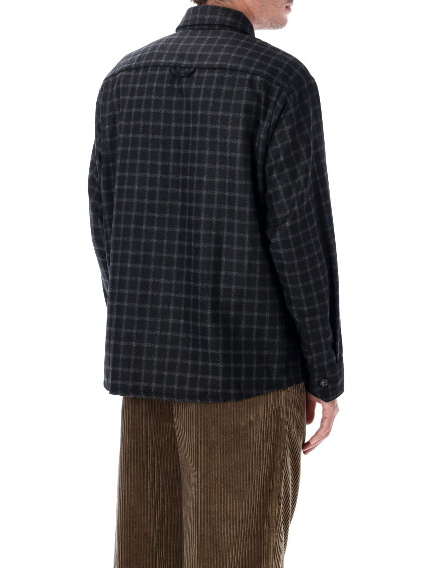 A.P.C. Bobby Checkered Wool-Blend Overshirt