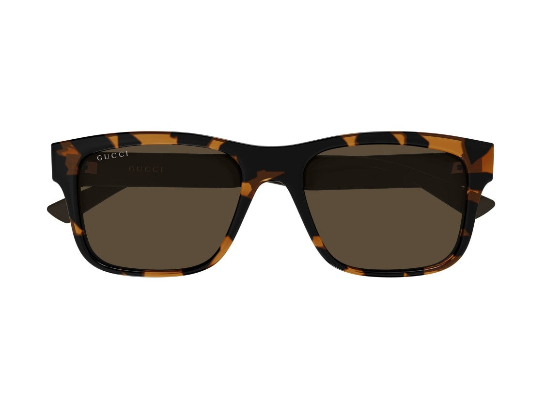Gucci Tortoiseshell Gg2085s Square Sunglasses