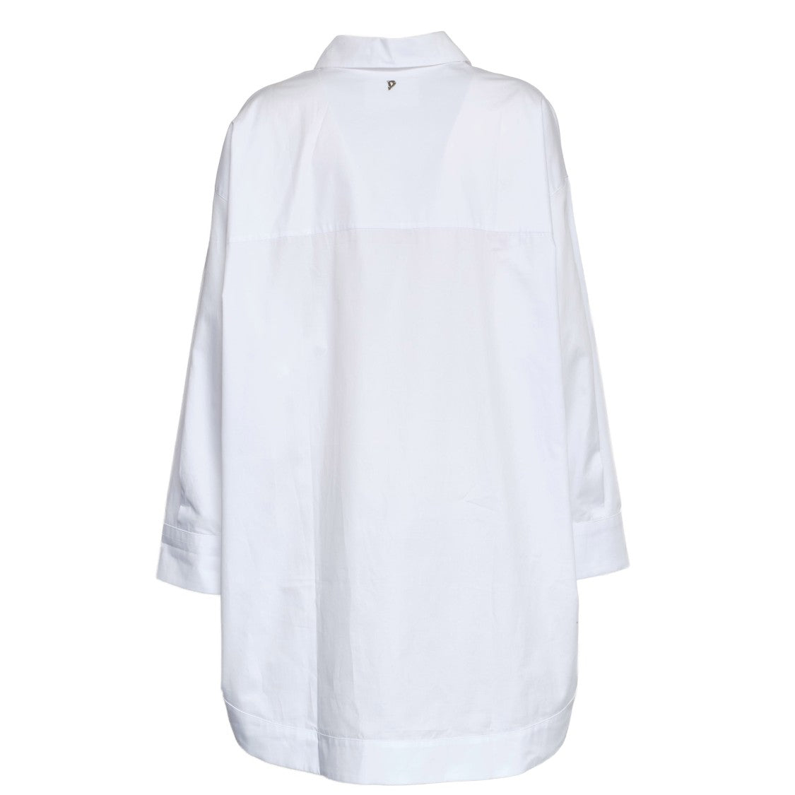 Dondup V-Neck Long-Sleeve Shirt Dress