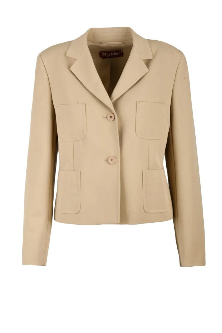 Max Mara Cacao Jacket - Beige