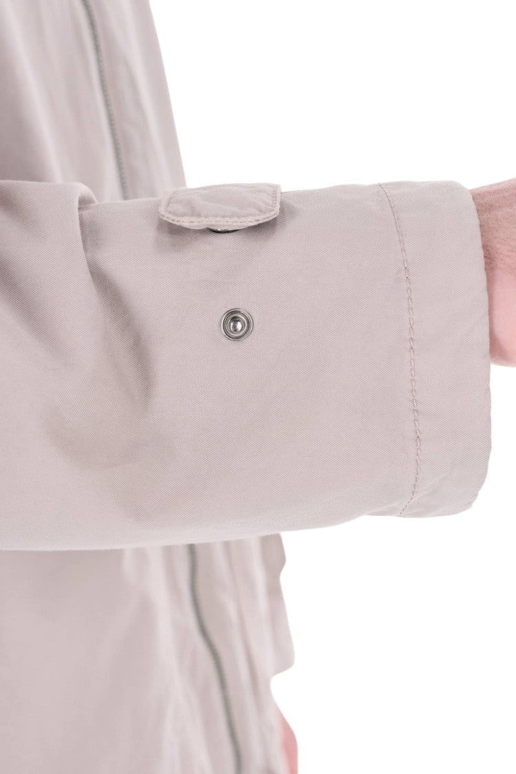 Herno Technical Cotton Gabardine Hooded Jacket