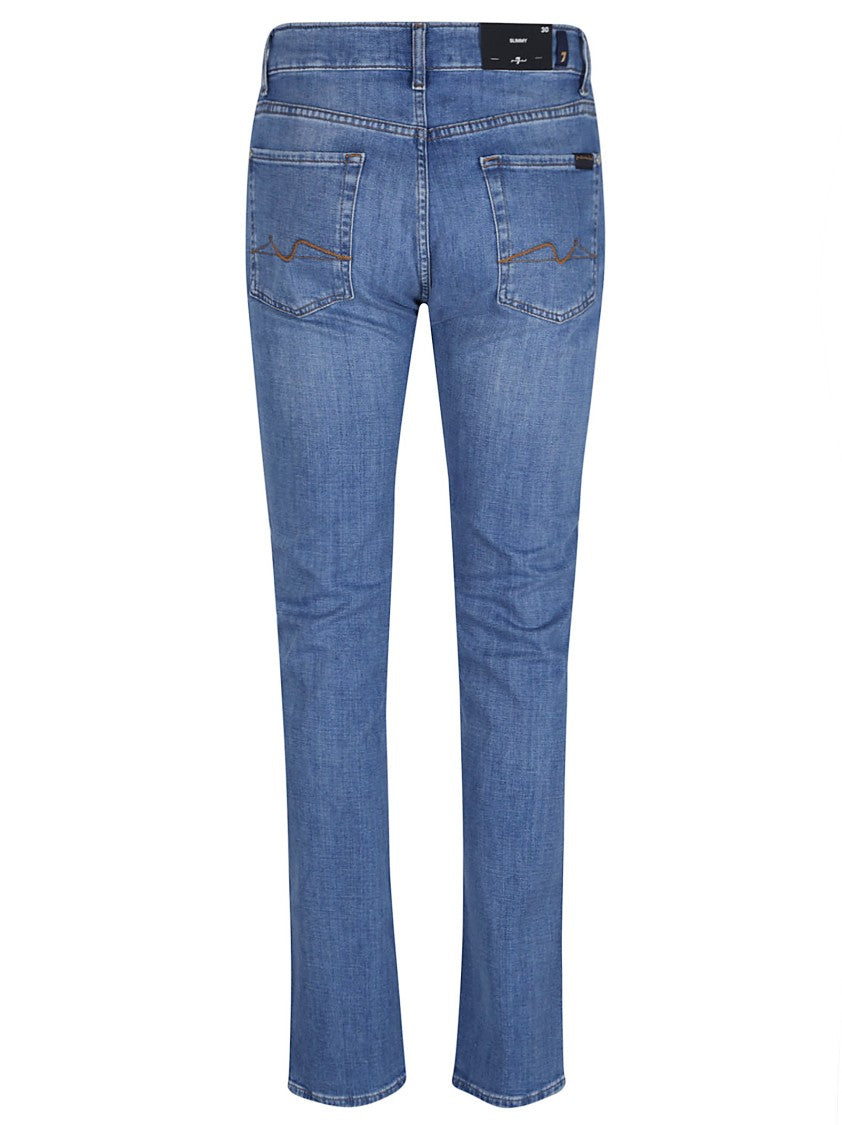 7 For All Mankind Slim-Fit Stretch Denim Jeans