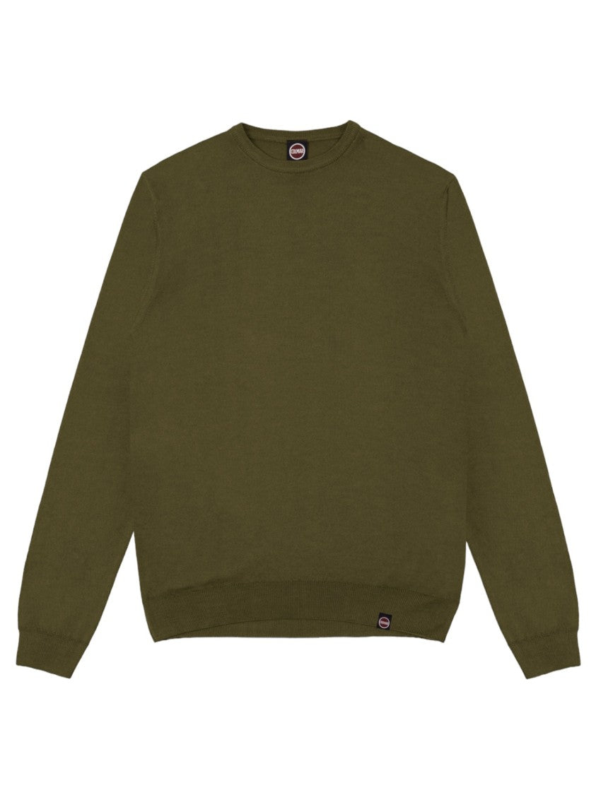 Colmar Originals Green Wool Crew Neck Sweater