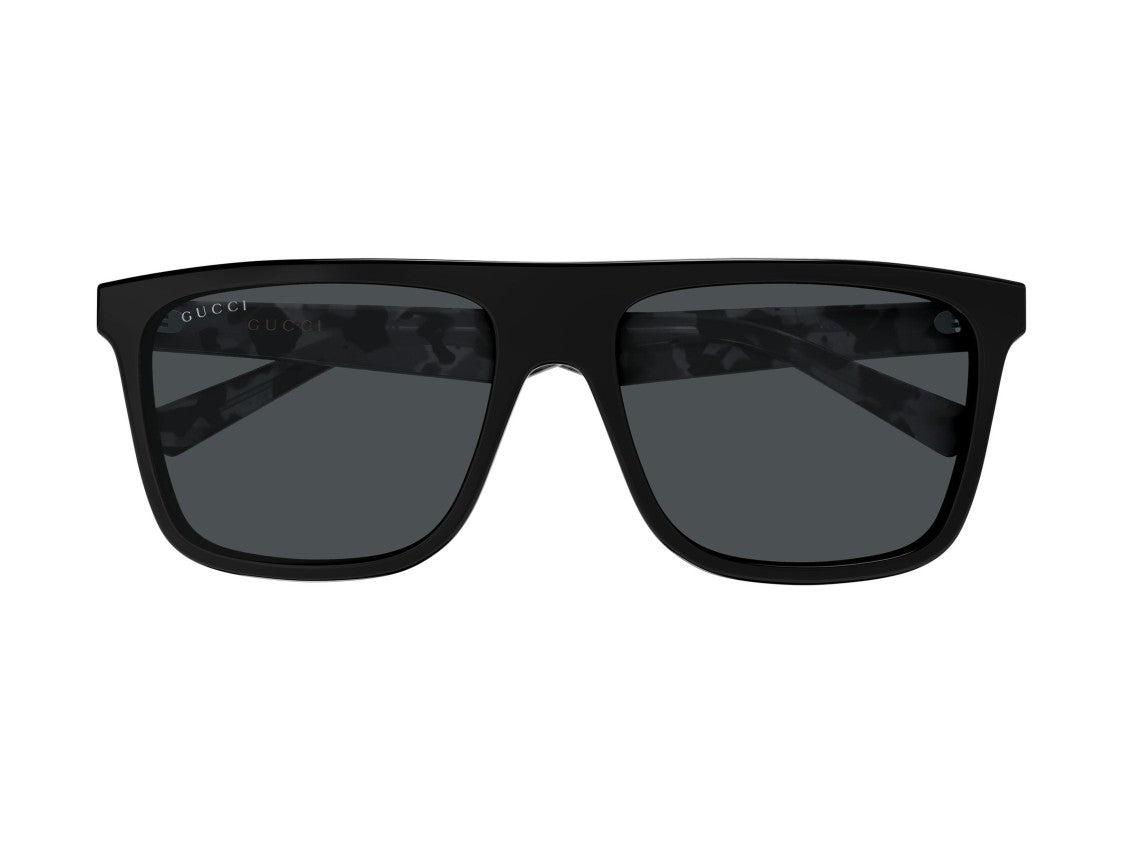 Gucci Black Gg2182s Acetate Square Sunglasses
