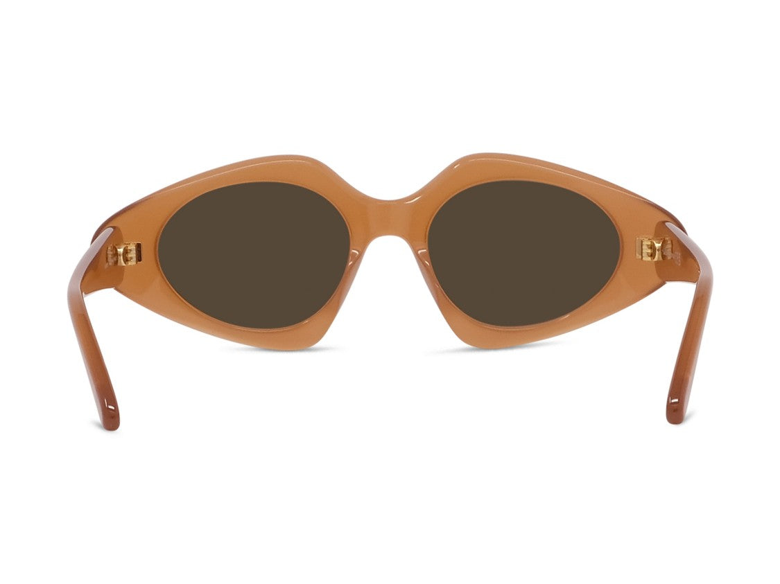 Loewe Glossy Lw40185i Oversized Cat-Eye Acetate Sunglasses