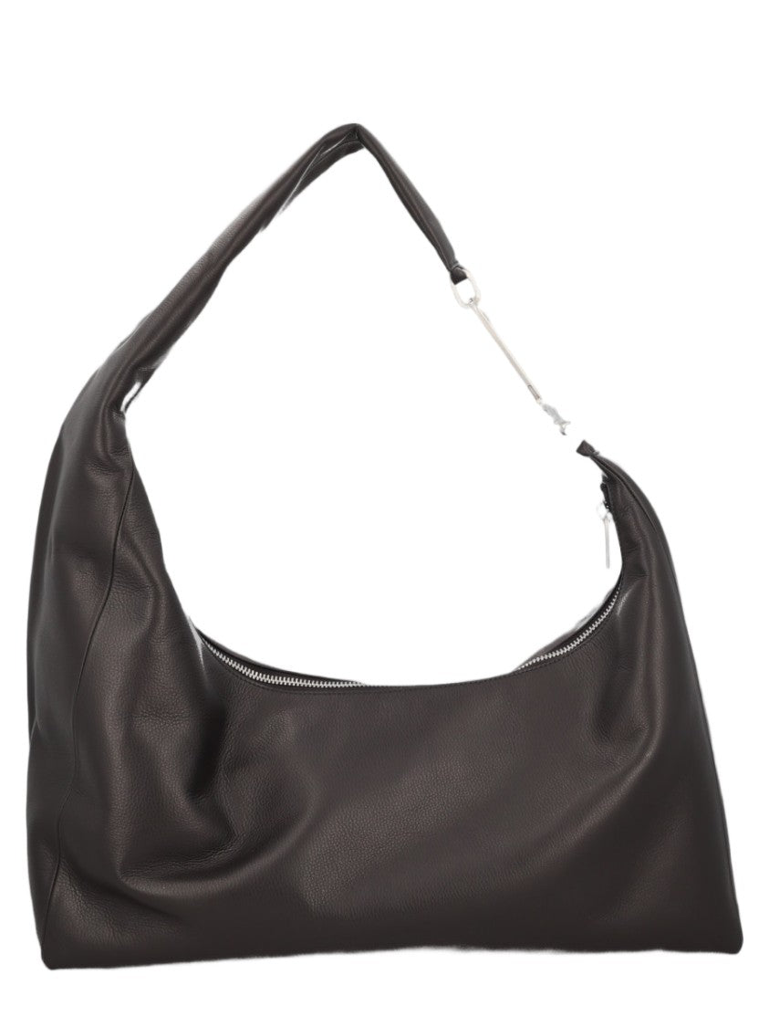 Rick Owens Soft-Structured Calf Leather Shoulder Bag