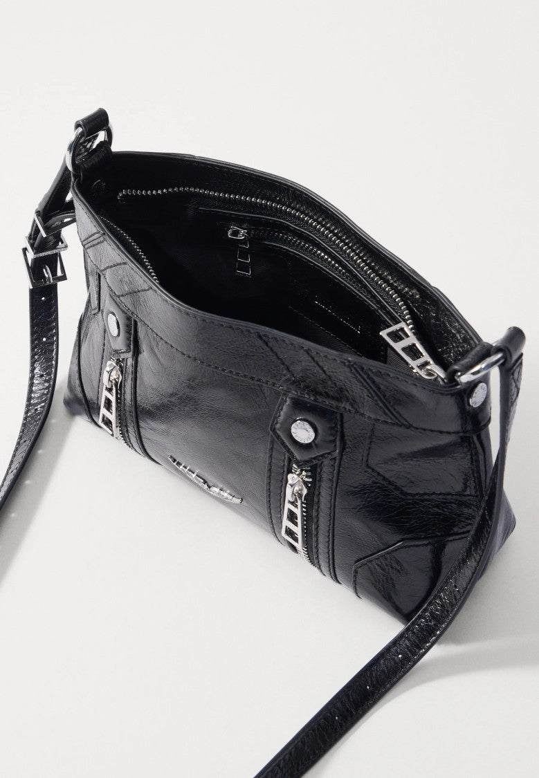 Zadig & Voltaire Vintage Patent Leather Shoulder Bag