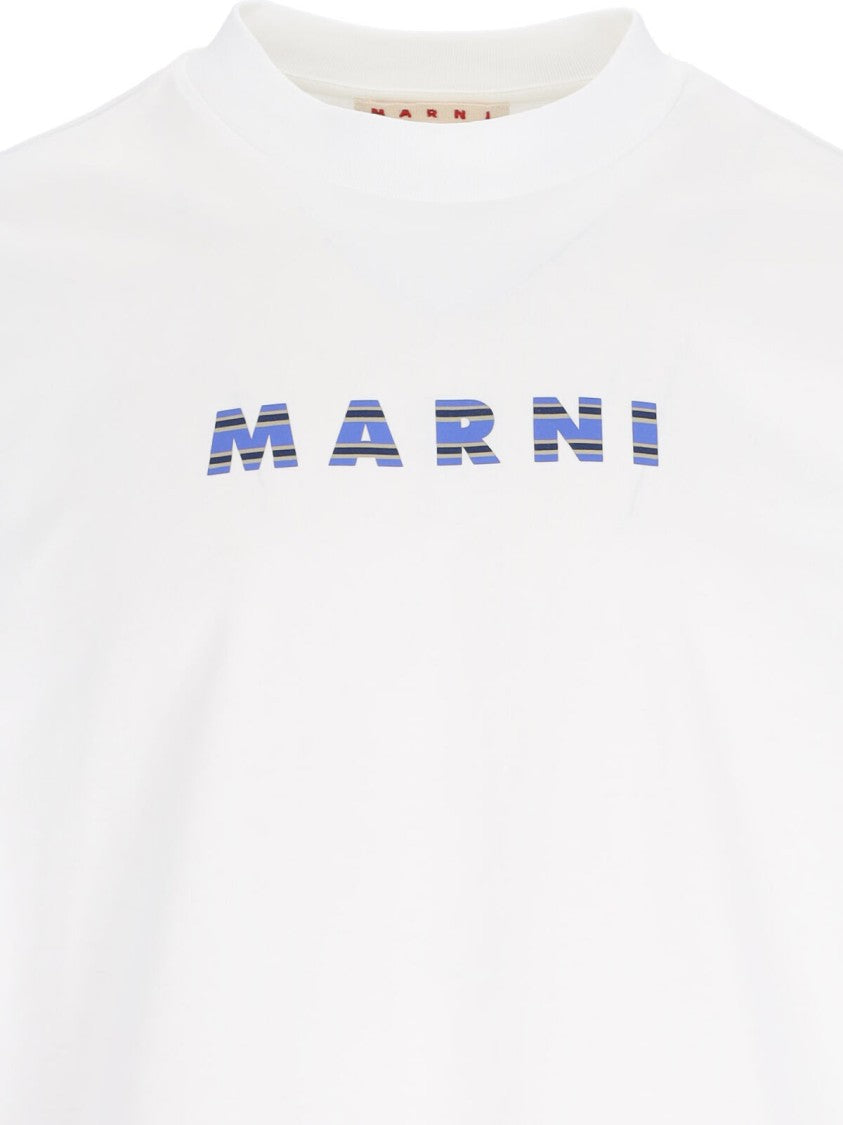Marni Logo T-Shirt – White