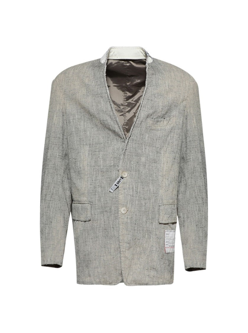 Maison Mihara Yasuhiro Slub Nep Tweed Blazer