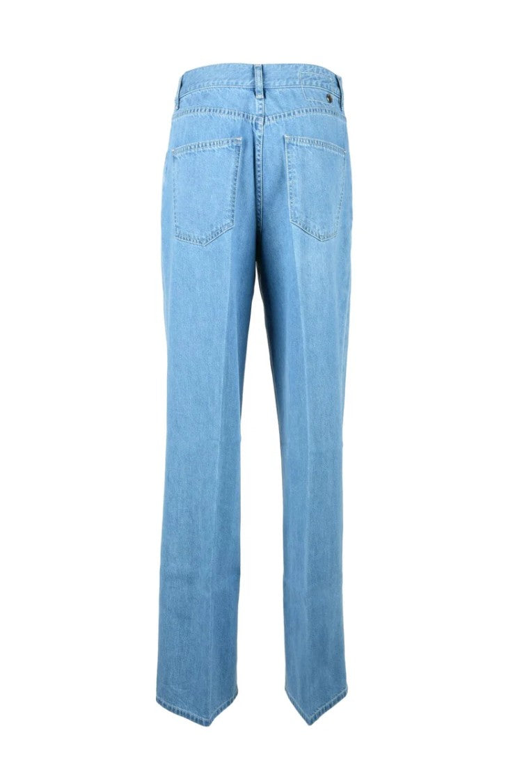 Philippe Model Light Blue Cotton Jeans