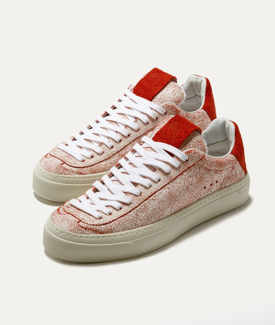 Aqua Alta Venice Redentore Patina Red Sneakers