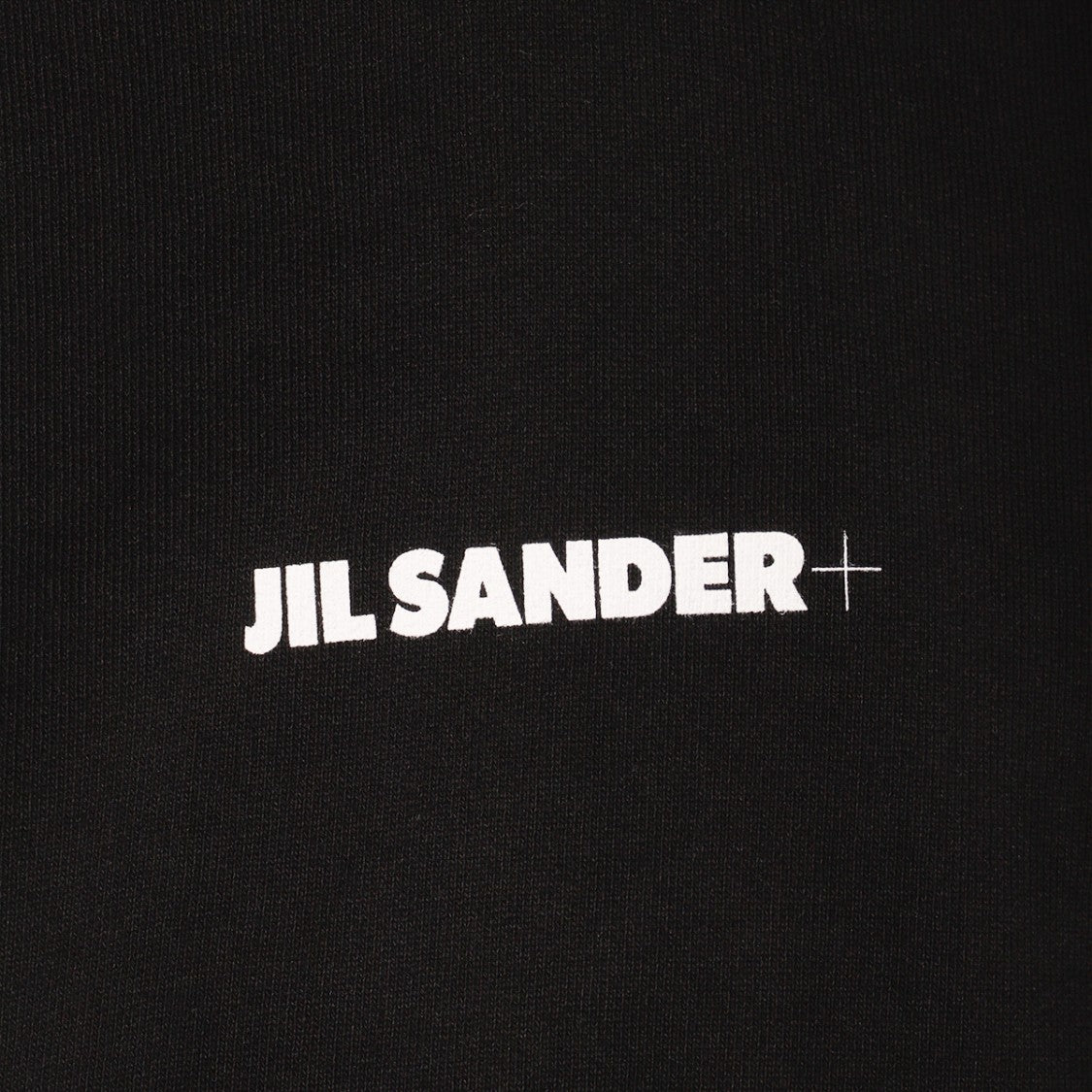 Jil Sander Black Cotton Sweatshirt