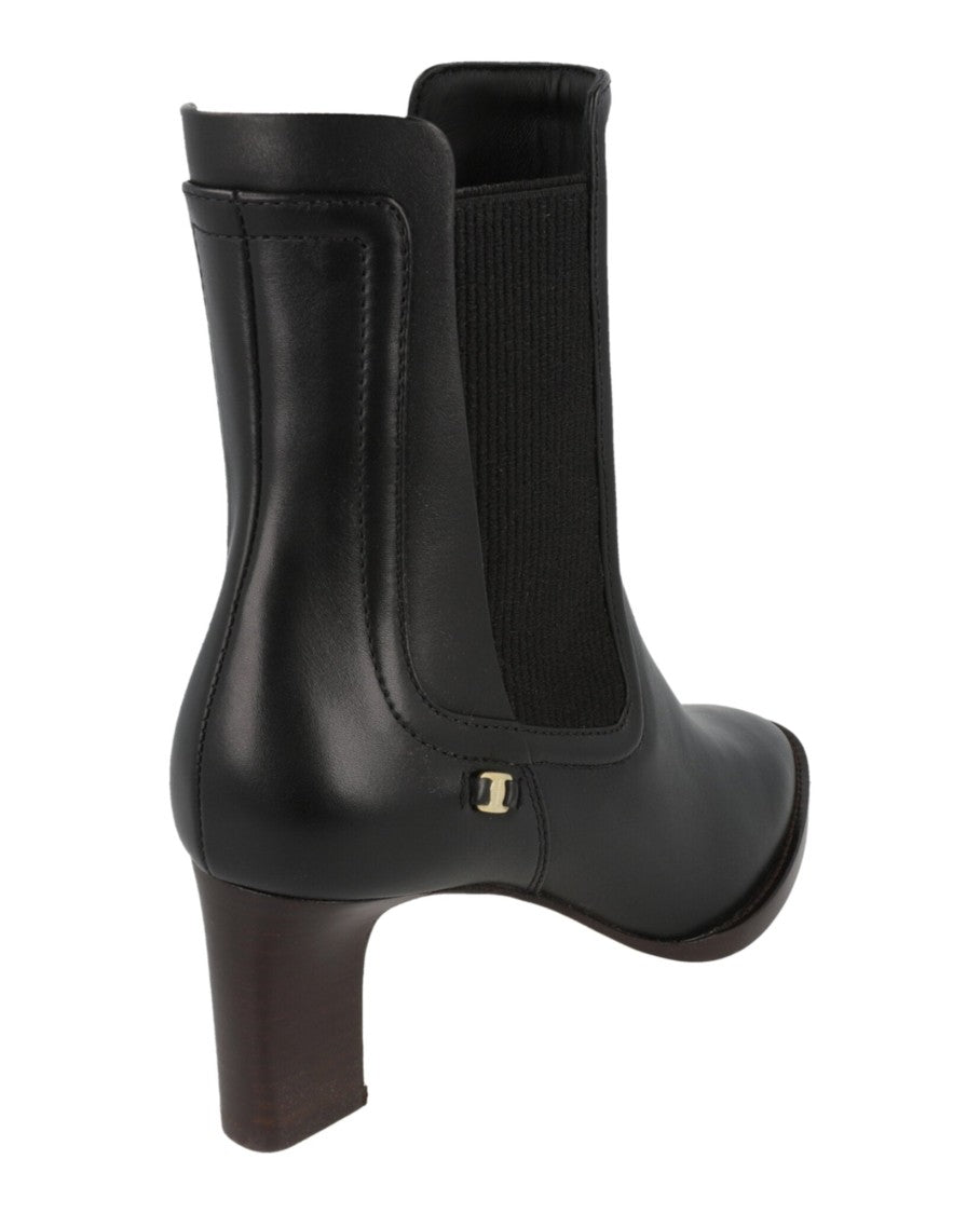 Ferragamo Toren Leather Bootie