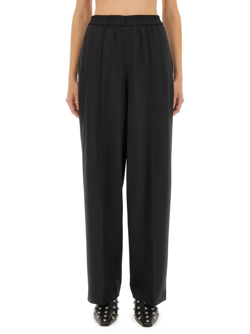 Fabiana Filippi Relaxed High-Waisted Wide-Leg Pants