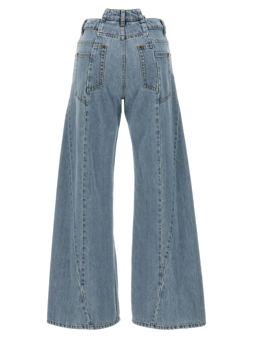 Maison Margiela Asymmetrical Waist Denim Jeans