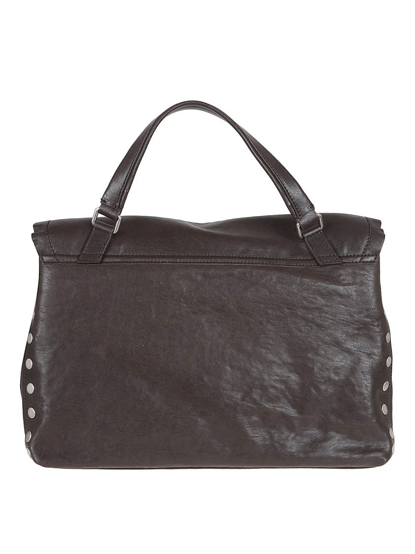 Zanellato Shoulder Bag In Brown Leather
