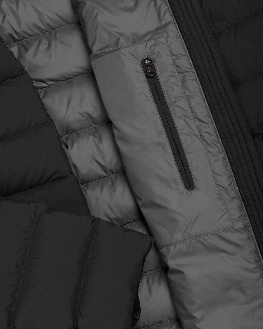 Colmar Originals Hooded Down Jacket With Removable Hood – Black