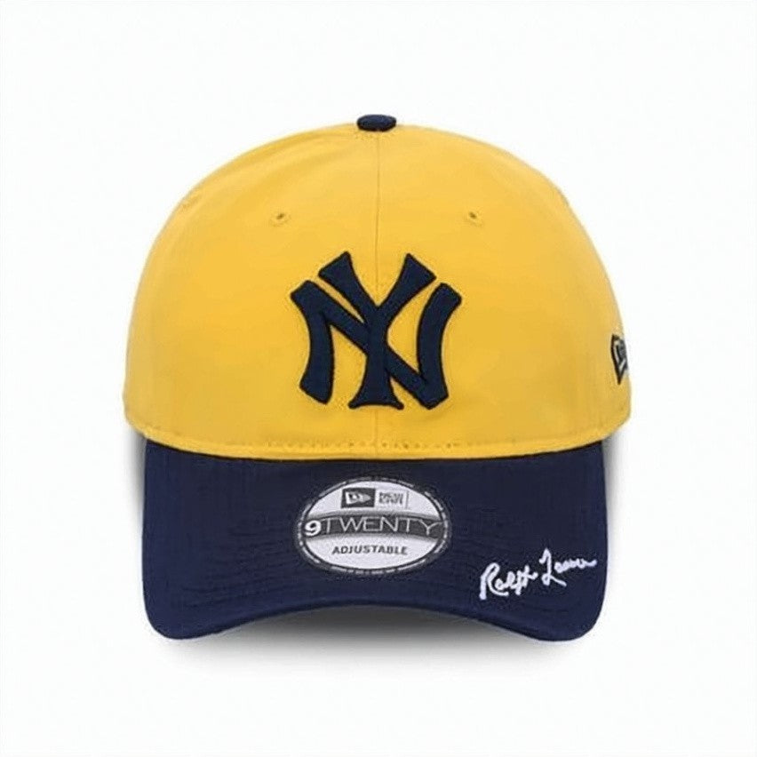 Polo Ralph Lauren Two-Tone Cotton Cap With Embroidered Detailing