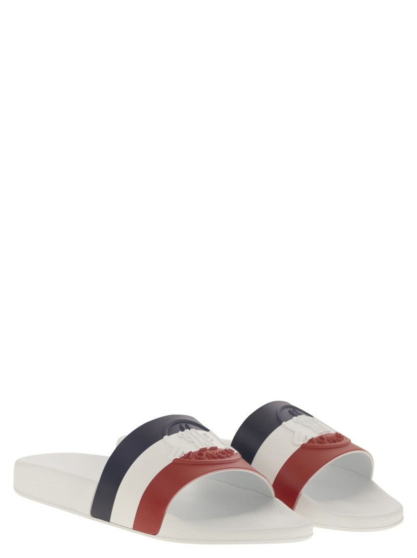 Moncler Basile - Rubber Slides With Logo