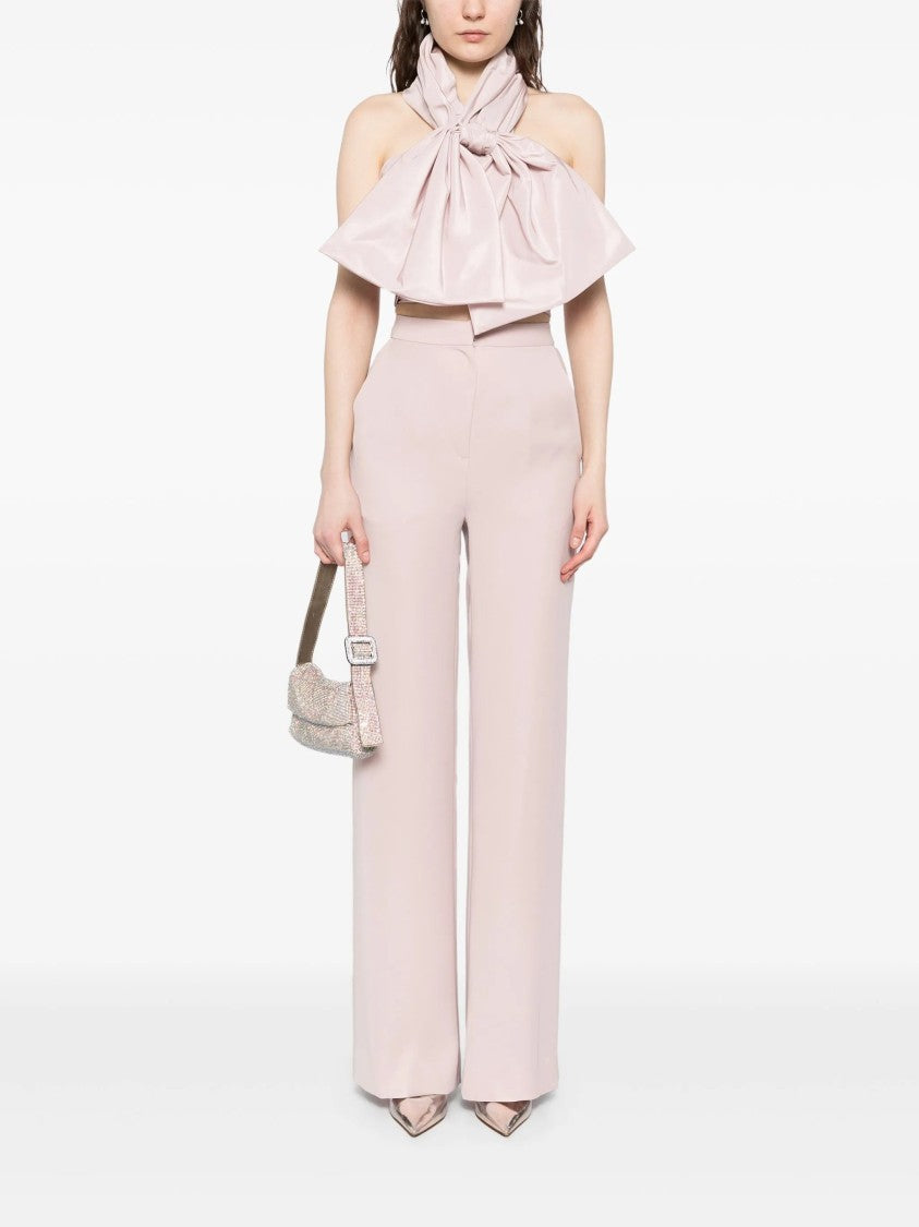 Saiid Kobeisy Strapless Draped Bow Set