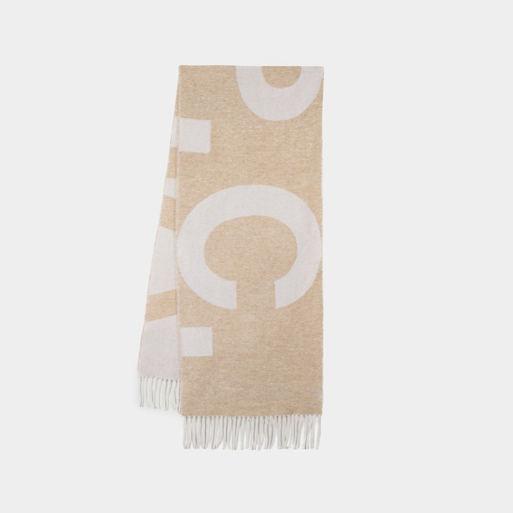 A.P.C. Malo Scarf - Wool - Camel