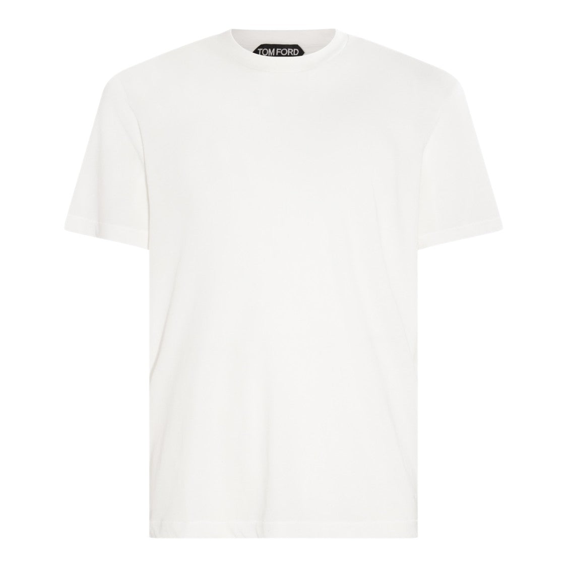 Tom Ford Classic White T-Shirt With Round Collar