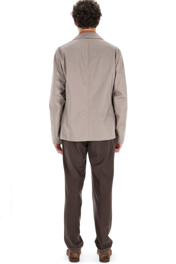 Herno Rain Collection Cotton Peacoat