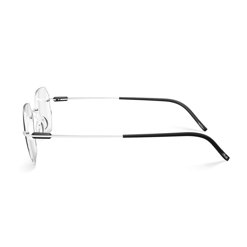 Silhouette 5561/Lg Rimless Geometric Sunglasses