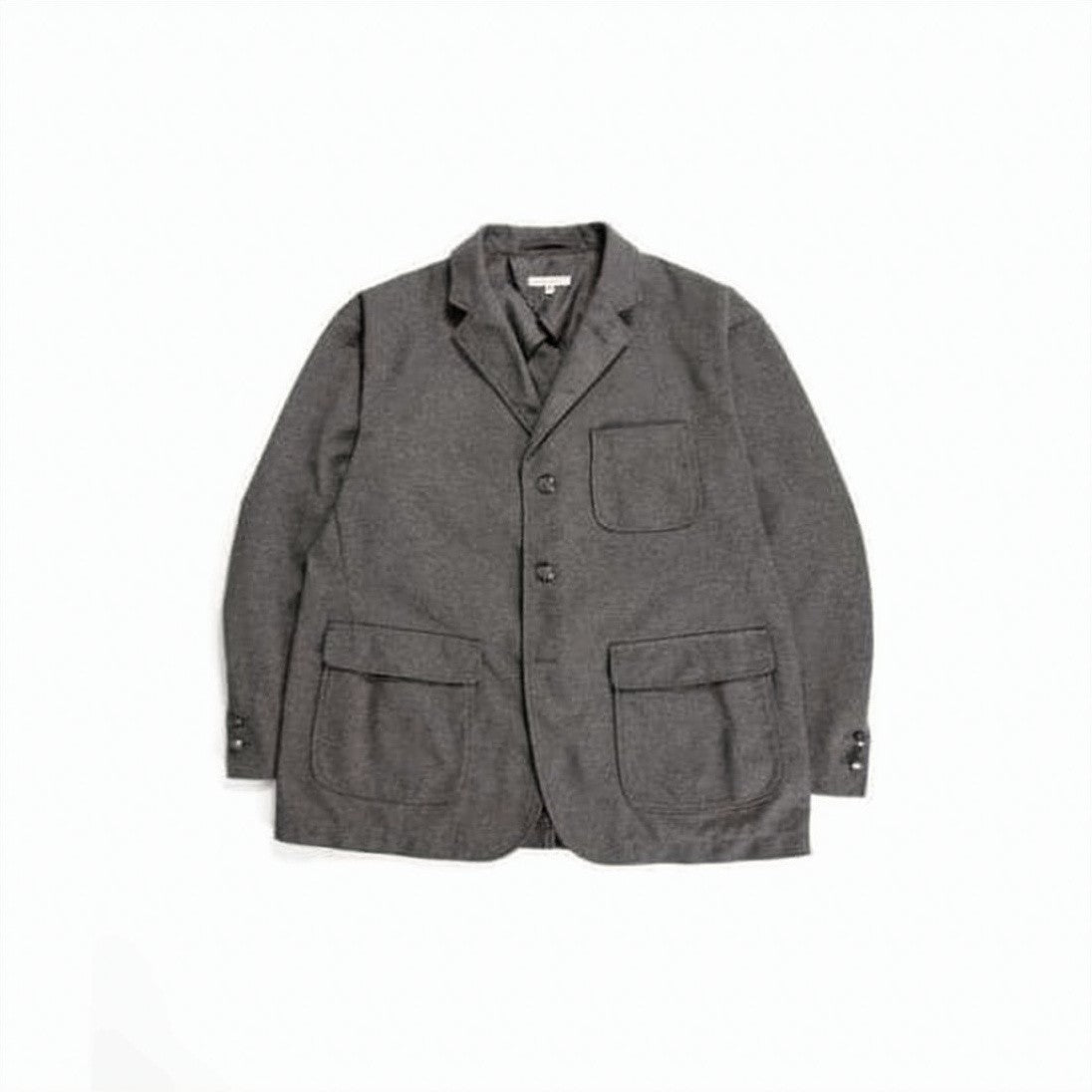 Engineered Garments Tailored Grey Suit Set With Notch Lapel