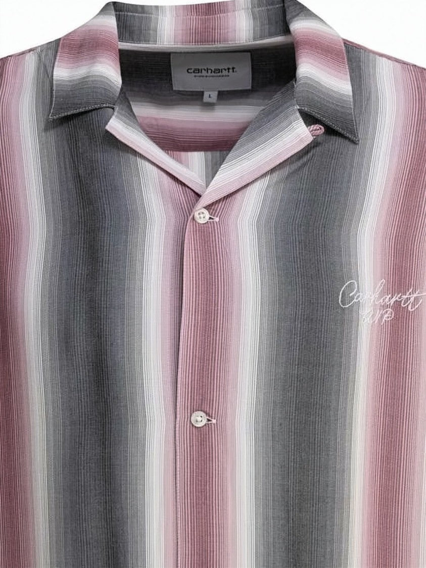 Carhartt Wip Relaxed Fit Striped Short-Sleeve Shirt