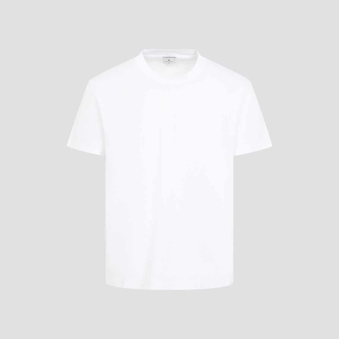 Etro Optical White Cotton Roma T-Shirt
