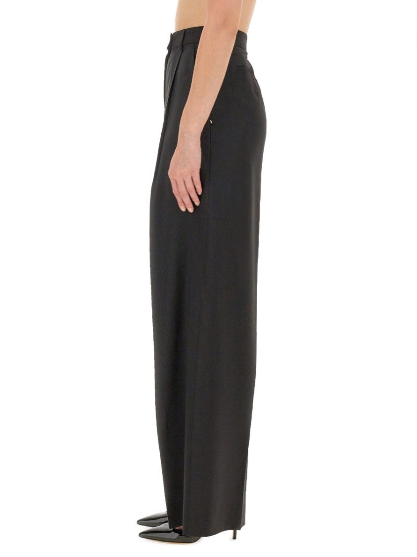 Sportmax Wide-Leg Tailored Pants With High Waist