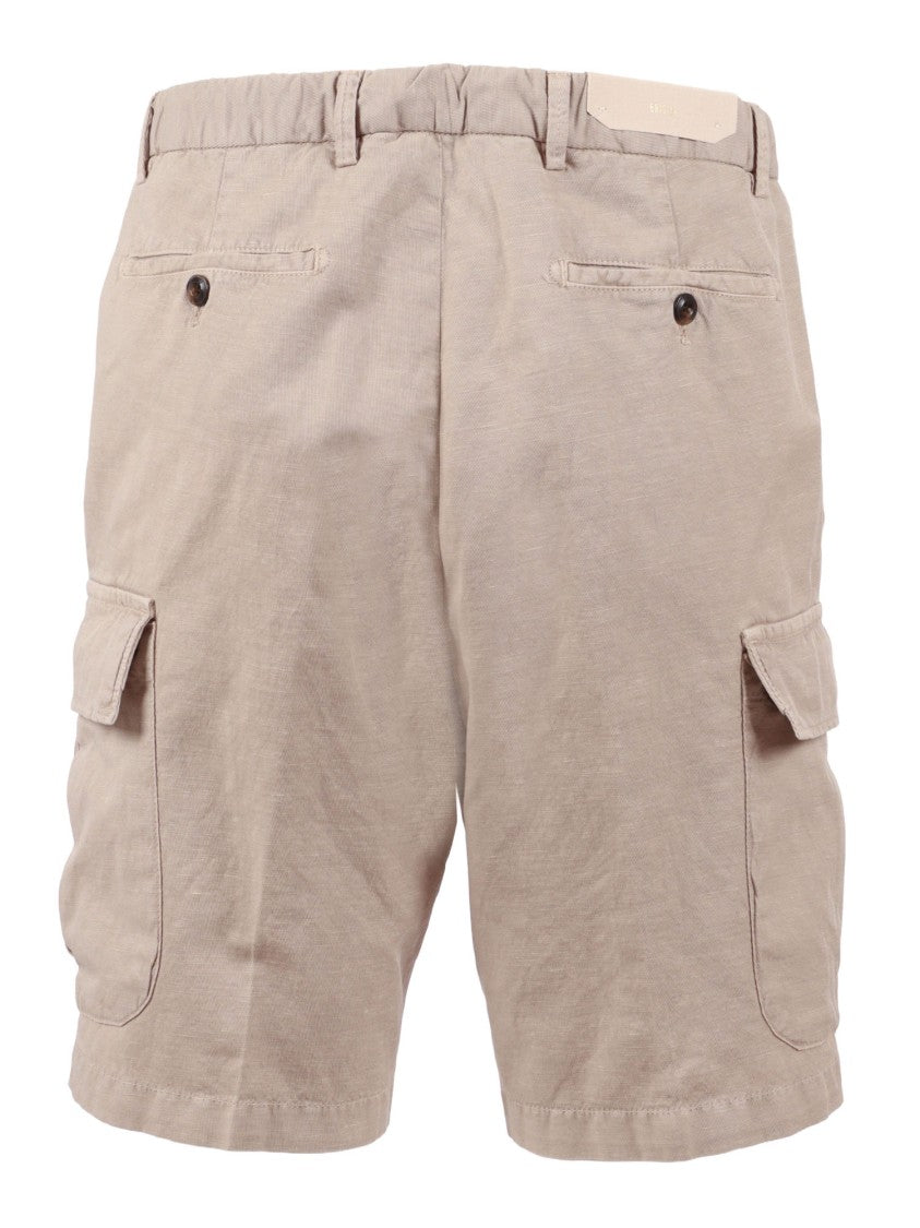 Briglia Relaxed Fit Textured Cargo Shorts
