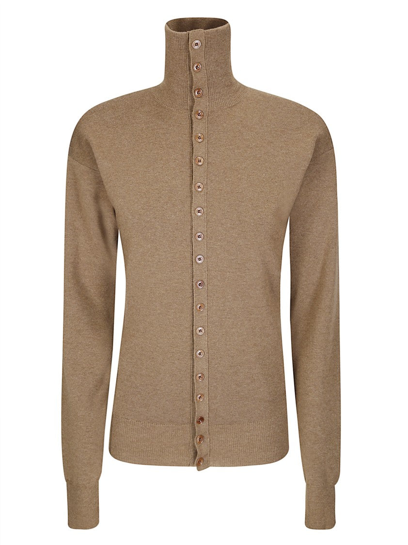 Lemaire Buttoned Fitted Cardigan