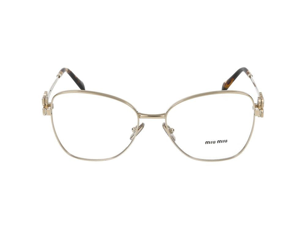 Miu Miu 0Mu 50Xv Oversized Square Metal Eyeglasses