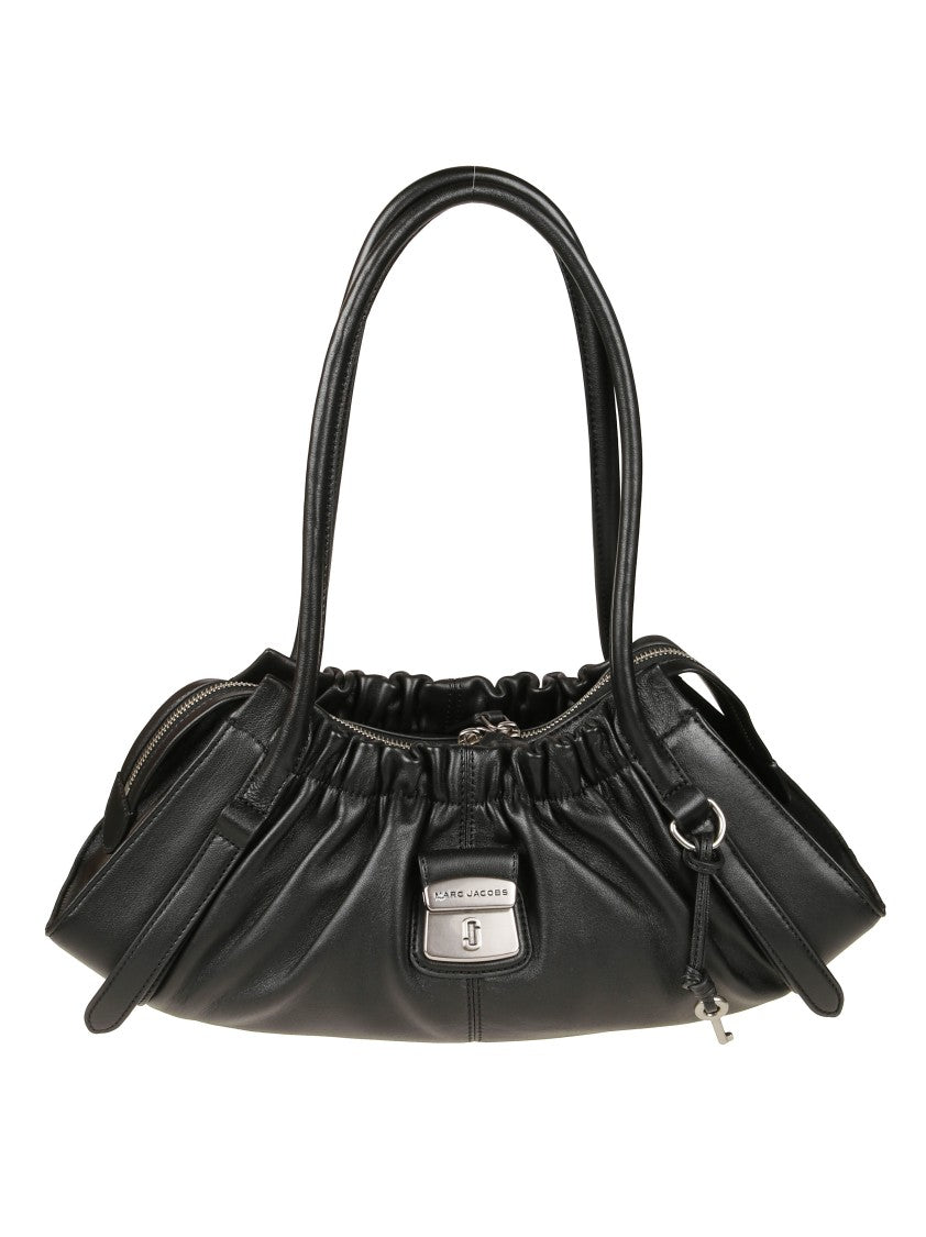 Marc Jacobs Structured Black Handbag With Smooth Finish