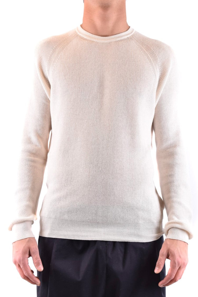 Laneus Classic Crew Neck Knitwear With Fitted Silhouette