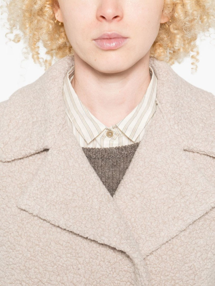 Harris Wharf London Double-Breasted Wool Blend Harris Wharf London Coat