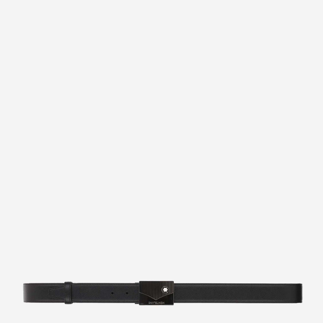 Montblanc Saffiano Print Leather Belt