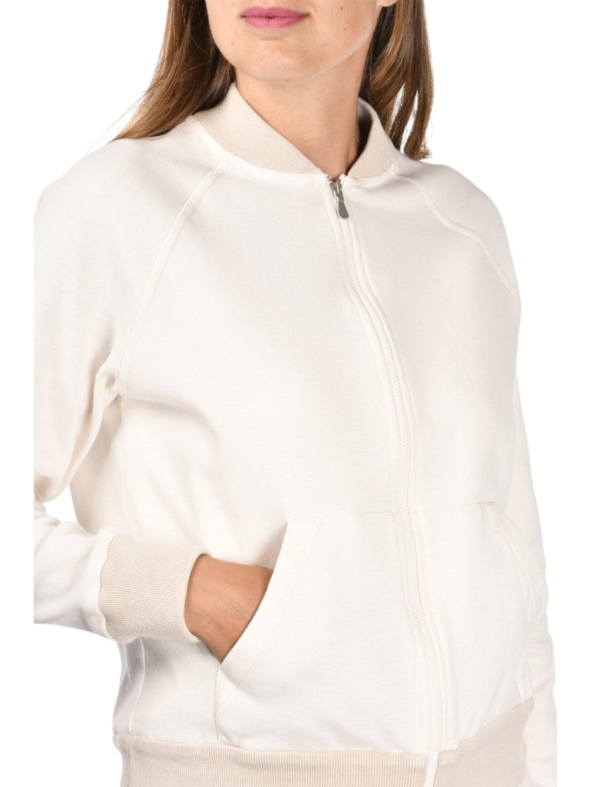 Gran Sasso Zip Cotton Bomber Jacket