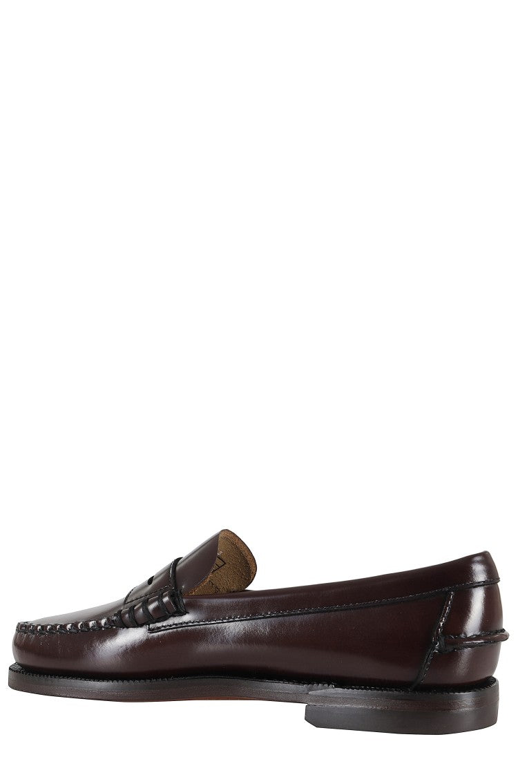 Sebago Classic Dan Brushed Full-Grain Leather Loafers
