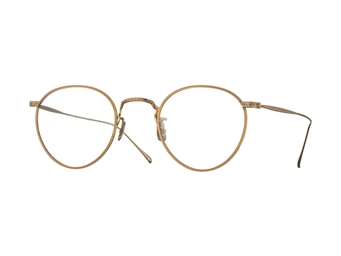 Eyevan Gold 717D Thin Metal Round Eyeglasses