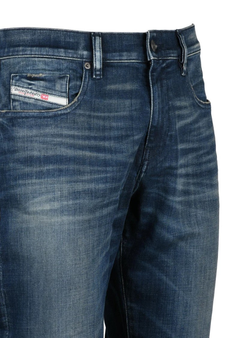 Diesel Blue 2019 D-Strukt Slim Fit Cotton Elastane Jeans