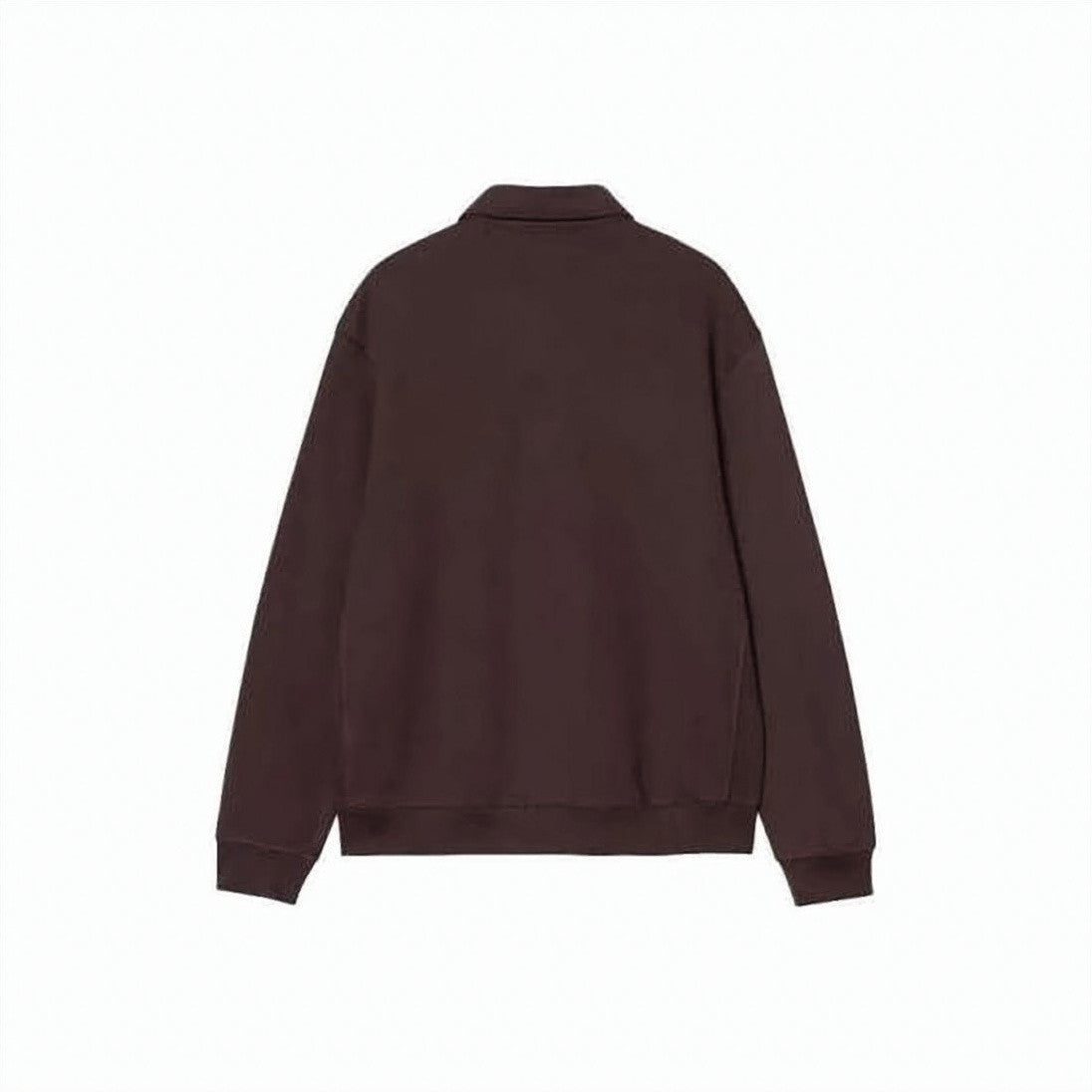 Carhartt Wip Long-Sleeve Polo-Collared Sweatshirt With Ribbed Details