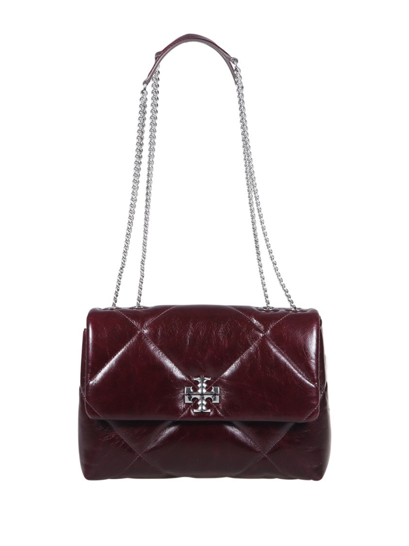 Tory Burch Kira Diamond Quilt Distressed Convertible Shoulder Bag