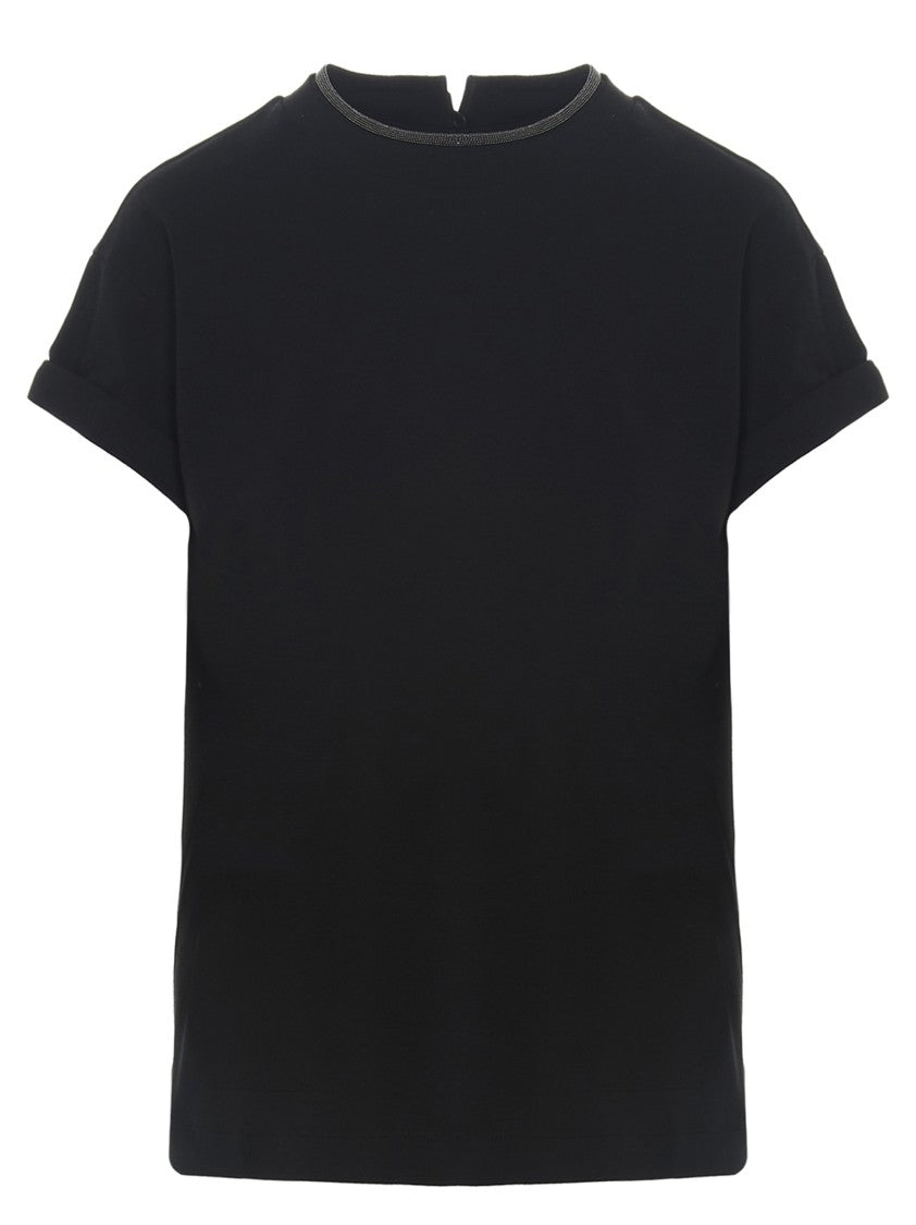 Brunello Cucinelli Monile Crew-Neck T-Shirt