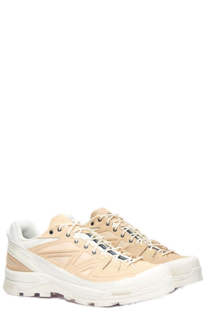 Salomon Low-Top Sneakers With Suede And Canvas Detailing