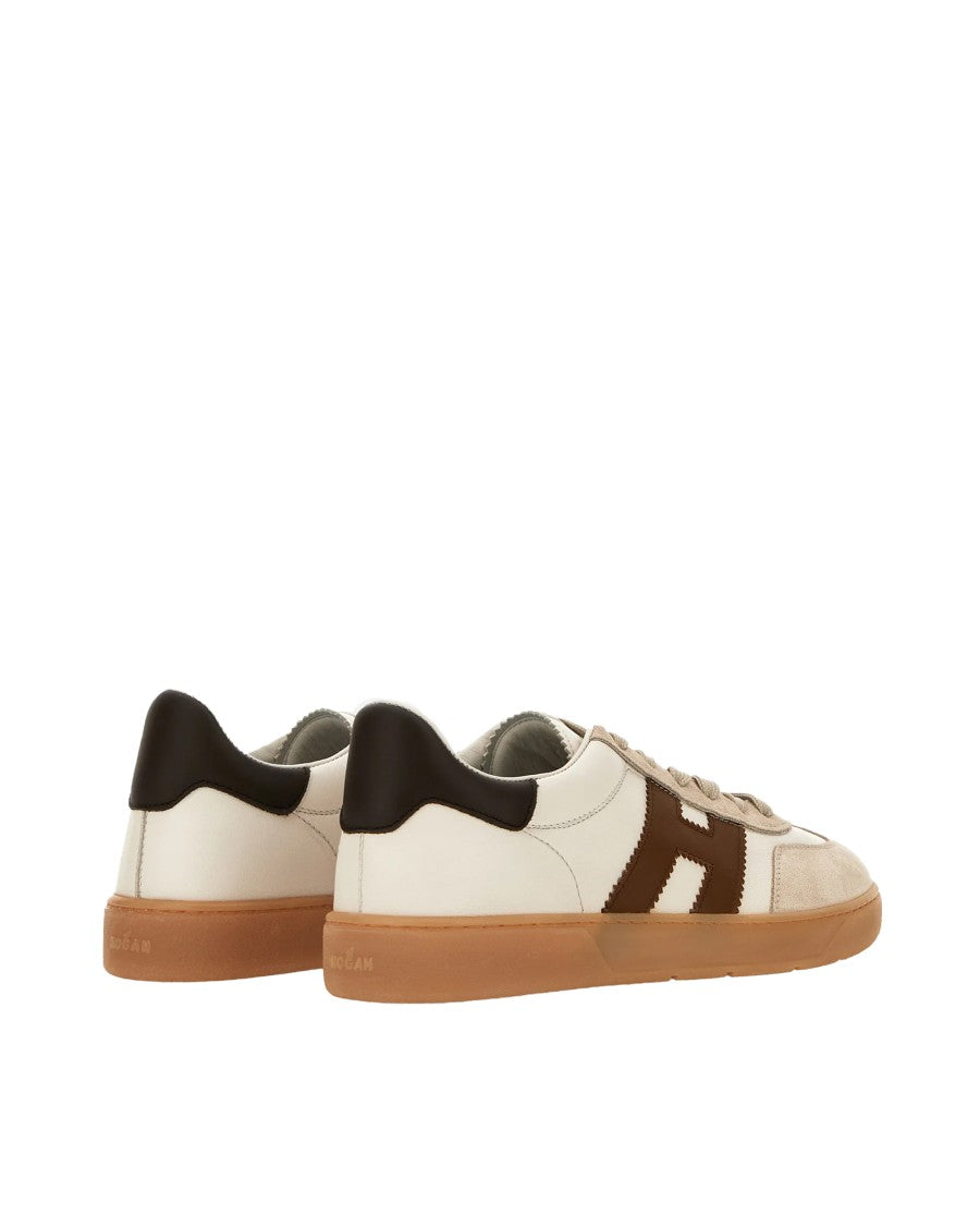 Hogan Cool Ivory/Beige/Brown Sneakers