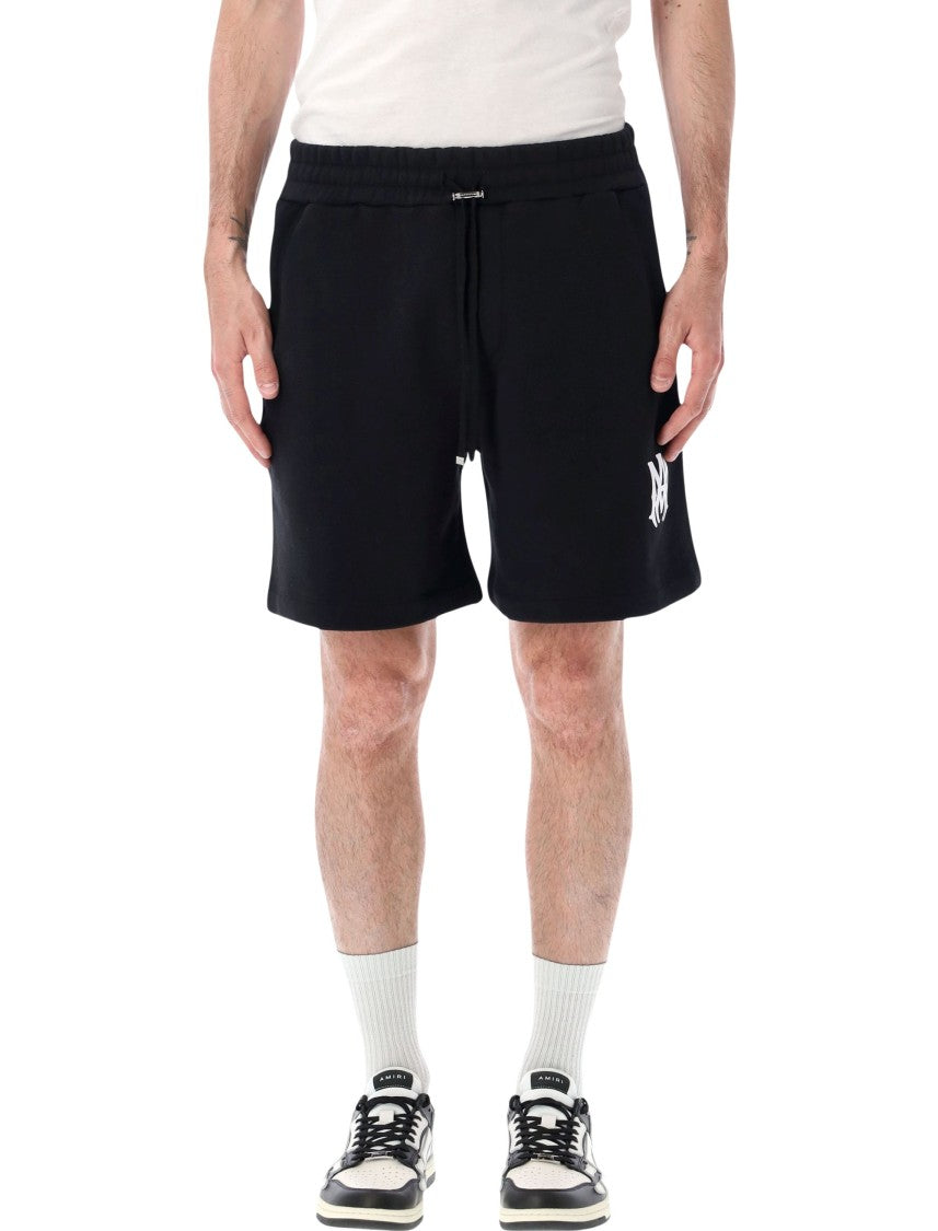 Amiri Black Core Logo Sweat Shorts