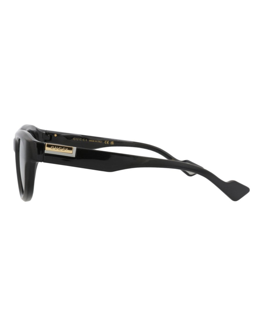 Gucci Round-Frame Injection Sunglasses